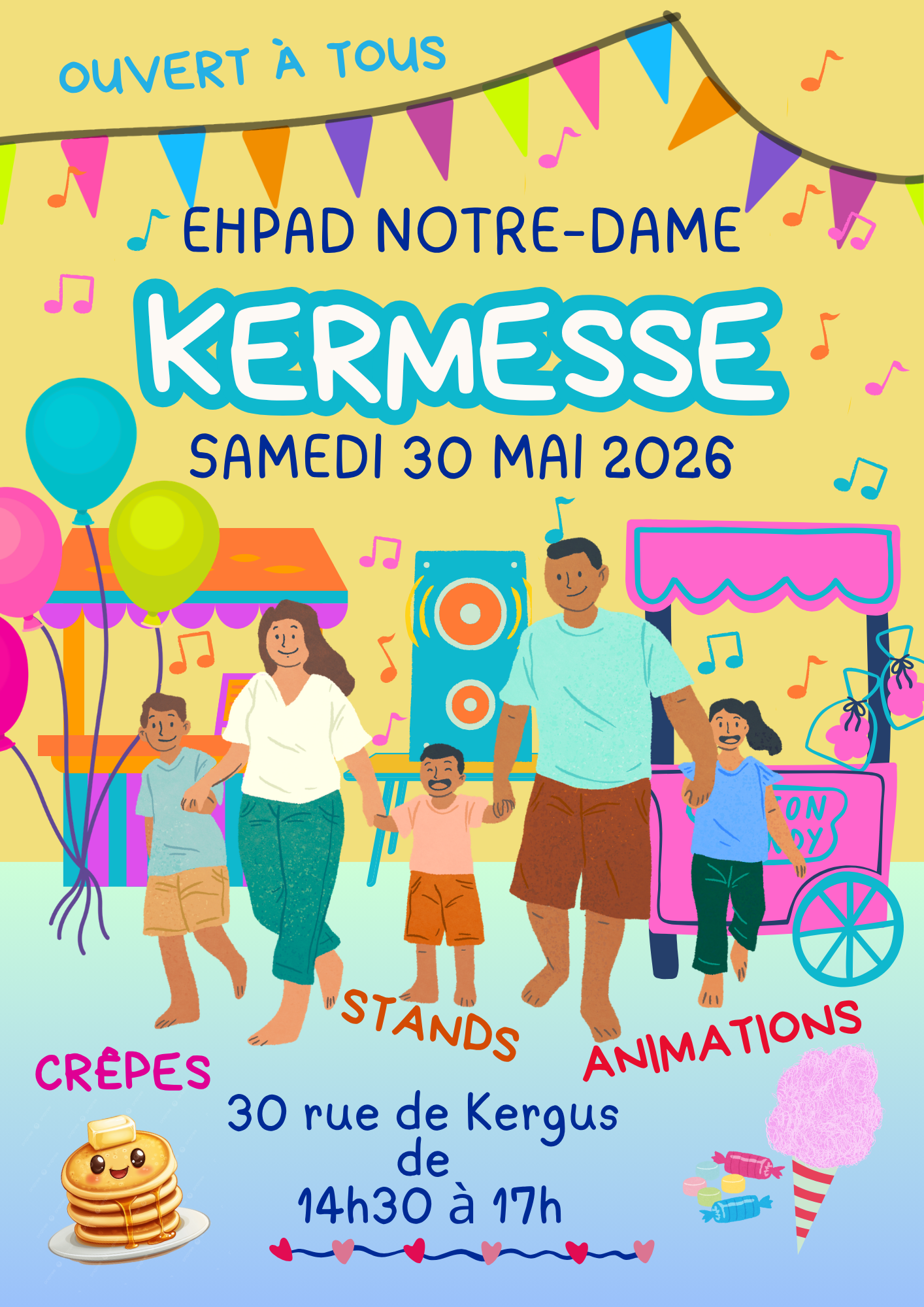 Kermesse à l'EHPAD Notre-Dame